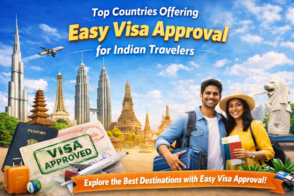 Top-Countries-Offering-Easy-Visa-Approval-for-Indian-Travelers.