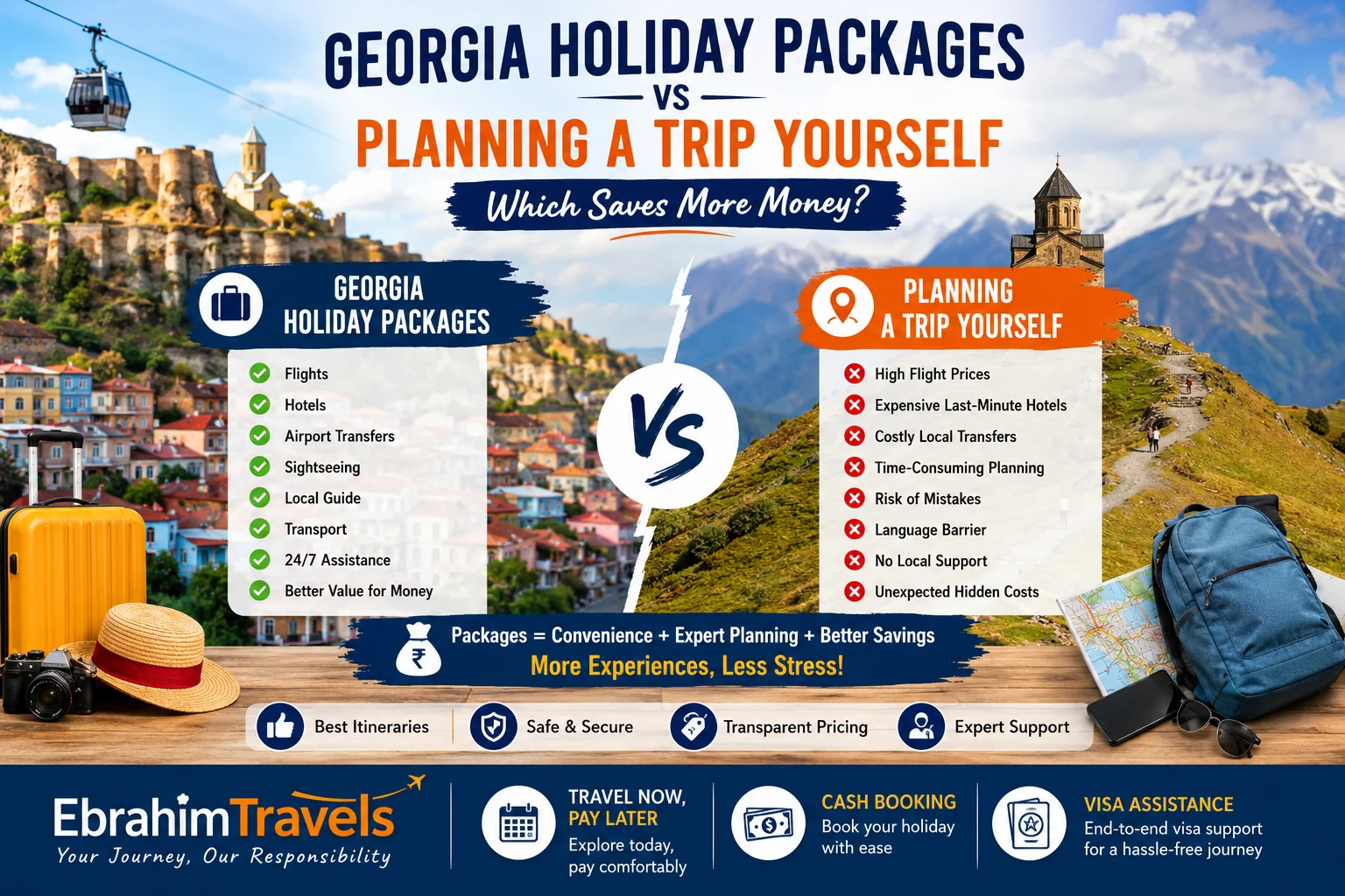 Georgia Holiday Packages vs DIY Trip